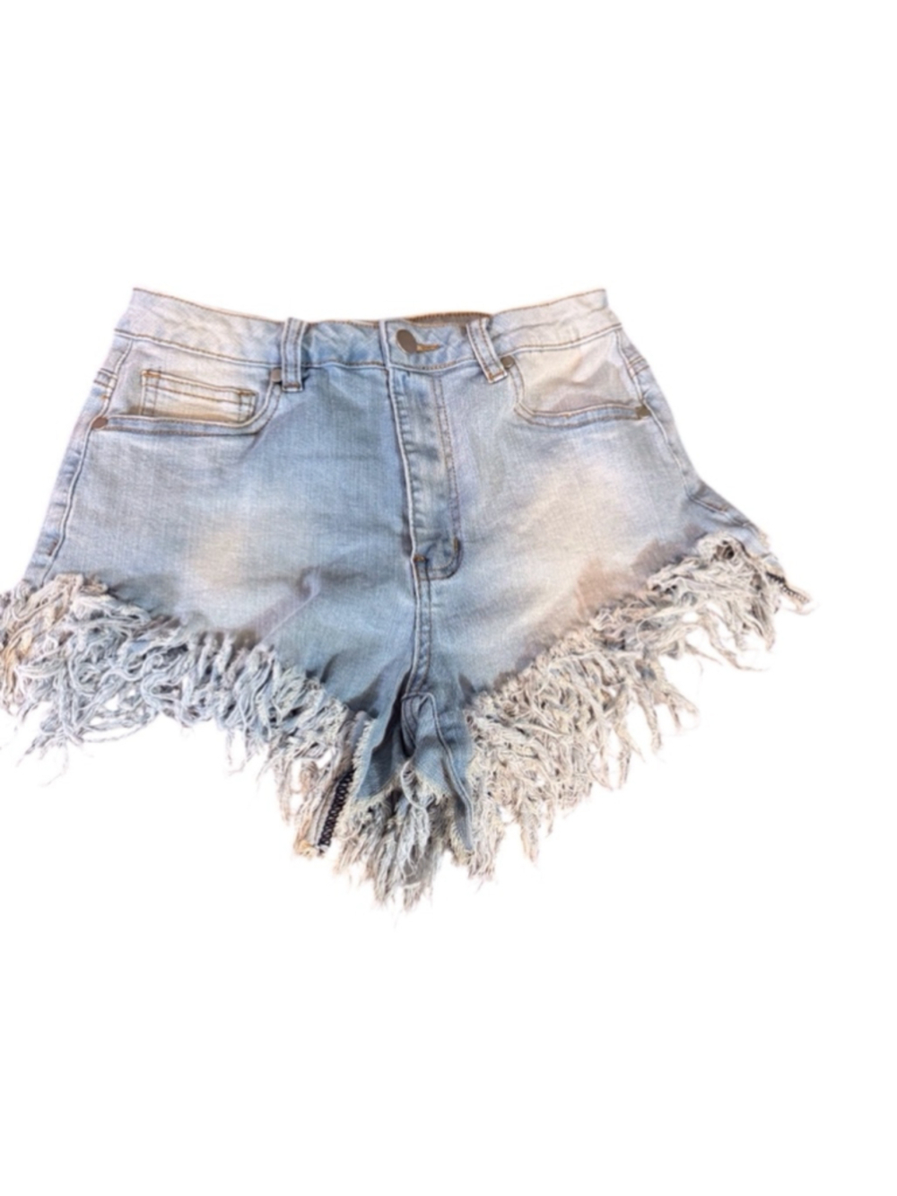 Women's SHEIN Denim Shorts, Size m Light Blue